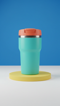 Aqua rush flip-top mug