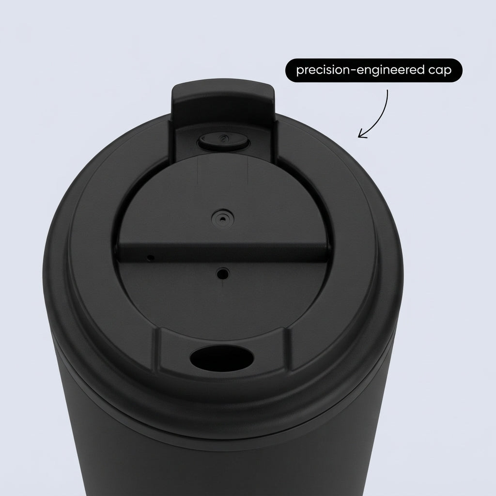 Aqua rush flip-top travel mug